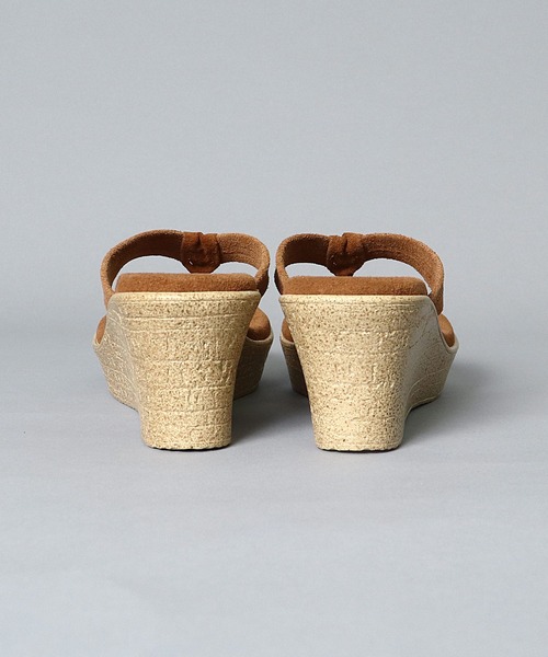 ISLAND SLIPPER（アイランドスリッパ）の「【 ISLAND SLIPPER / アイランドスリッパ 】 WEDGE SANDAL ウェッジ サンダル（サンダル・レディース・ブラック/ダークブラウン/ブラウン・5/6/7）」の15枚目の写真