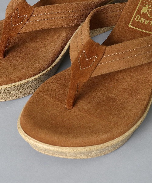 ISLAND SLIPPER（アイランドスリッパ）の「【 ISLAND SLIPPER / アイランドスリッパ 】 WEDGE SANDAL ウェッジ サンダル（サンダル・レディース・ブラック/ダークブラウン/ブラウン・5/6/7）」の12枚目の写真