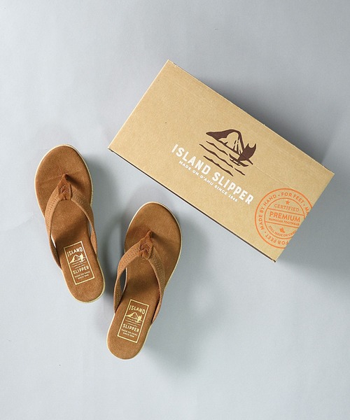 ISLAND SLIPPER（アイランドスリッパ）の「【 ISLAND SLIPPER / アイランドスリッパ 】 WEDGE SANDAL ウェッジ サンダル（サンダル・レディース・ブラック/ダークブラウン/ブラウン・5/6/7）」の7枚目の写真