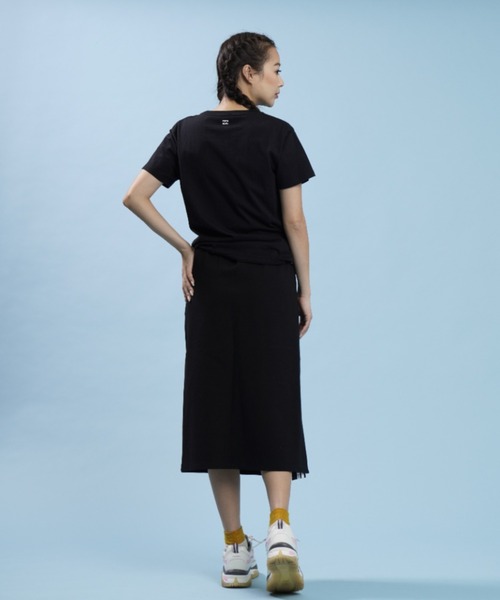 BILLABONG(ビラボン)の「BILLABONG/ビラボン ルーズシルエット ボタニカル柄/花柄ロゴTシャツ BC013-220(Tシャツ/カットソー・レディース・ホワイト/ピンク/ブラック・M/L)」の10枚目の写真