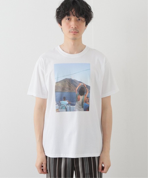 417 EDIFICE（フォーワンセブンエディフィス）の「【YVON LAMBERT / イヴォン ランベール】Stromboli T-shirt（Tシャツ/カットソー・メンズ・ホワイト・LARGE/X-LARGE）」の3枚目の写真