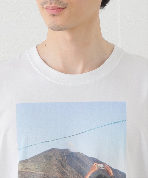 417 EDIFICE（フォーワンセブンエディフィス）の「【YVON LAMBERT / イヴォン ランベール】Stromboli T-shirt（Tシャツ/カットソー・メンズ・ホワイト・LARGE/X-LARGE）」の6枚目の写真