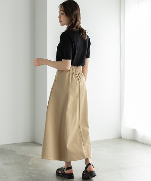 Edit Sheen（エディットシーン）の「半袖カラーニット（ニット/セーター・レディース・ブラック/アイボリー/グリーン/ピンク/イエロー・M）」の13枚目の写真