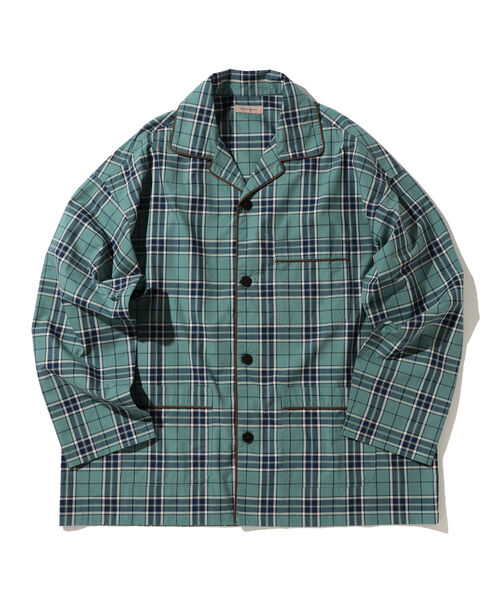 BEAMS LIGHTS（ビームスライツ）の「BEAMS LIGHTS / チェック パジャマシャツ（シャツ/ブラウス・メンズ・オレンジ/ミント・SMALL/MEDIUM/LARGE）」の3枚目の写真