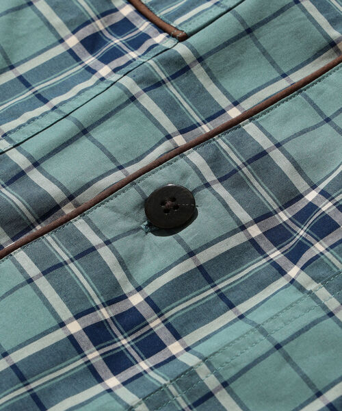 BEAMS LIGHTS（ビームスライツ）の「BEAMS LIGHTS / チェック パジャマシャツ（シャツ/ブラウス・メンズ・オレンジ/ミント・SMALL/MEDIUM/LARGE）」の7枚目の写真