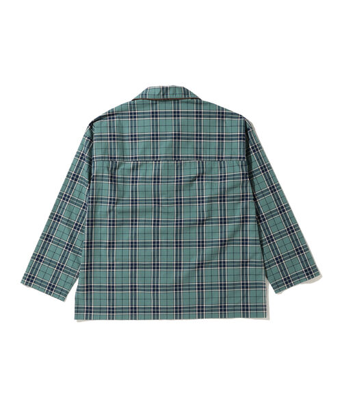 BEAMS LIGHTS（ビームスライツ）の「BEAMS LIGHTS / チェック パジャマシャツ（シャツ/ブラウス・メンズ・オレンジ/ミント・SMALL/MEDIUM/LARGE）」の8枚目の写真