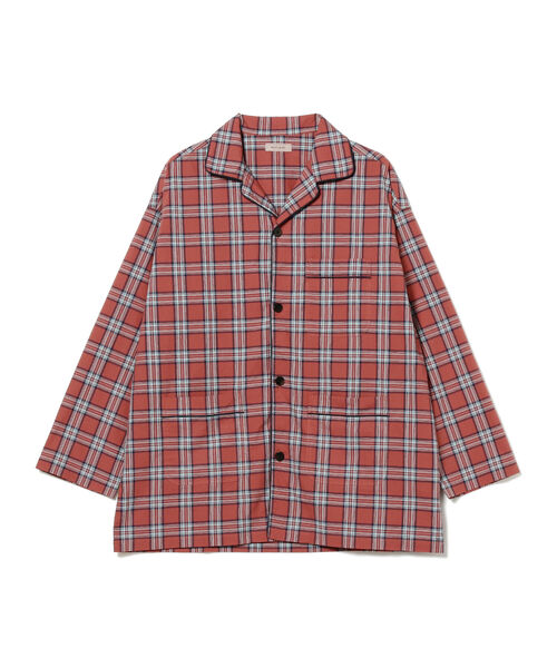 BEAMS LIGHTS（ビームスライツ）の「BEAMS LIGHTS / チェック パジャマシャツ（シャツ/ブラウス・メンズ・オレンジ/ミント・SMALL/MEDIUM/LARGE）」の10枚目の写真