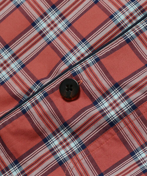 BEAMS LIGHTS（ビームスライツ）の「BEAMS LIGHTS / チェック パジャマシャツ（シャツ/ブラウス・メンズ・オレンジ/ミント・SMALL/MEDIUM/LARGE）」の14枚目の写真