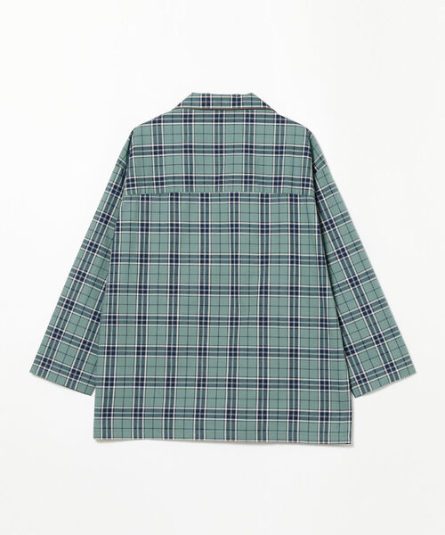 BEAMS LIGHTS（ビームスライツ）の「BEAMS LIGHTS / チェック パジャマシャツ（シャツ/ブラウス・メンズ・オレンジ/ミント・SMALL/MEDIUM/LARGE）」の16枚目の写真