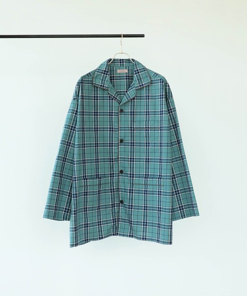 BEAMS LIGHTS（ビームスライツ）の「BEAMS LIGHTS / チェック パジャマシャツ（シャツ/ブラウス・メンズ・オレンジ/ミント・SMALL/MEDIUM/LARGE）」の22枚目の写真