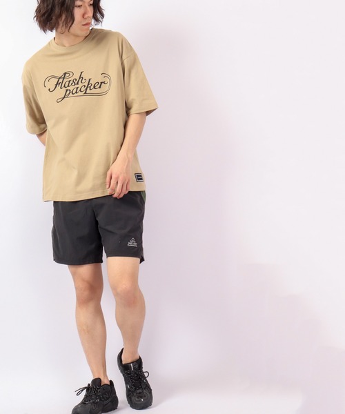 FLASH PACKER(フラッシュパッカー)の「FLASH PACKER ナイロンイージーショーツ(その他パンツ・メンズ・ブラック/ベージュ/オリーブ・XL/L/M)」の6枚目の写真