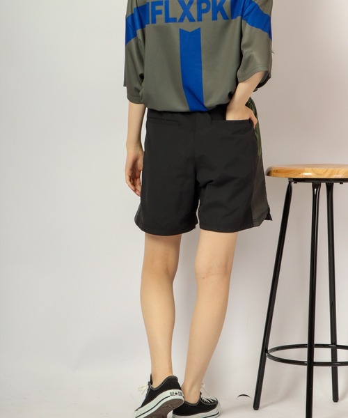 FLASH PACKER(フラッシュパッカー)の「FLASH PACKER ナイロンイージーショーツ(その他パンツ・メンズ・ブラック/ベージュ/オリーブ・XL/L/M)」の12枚目の写真