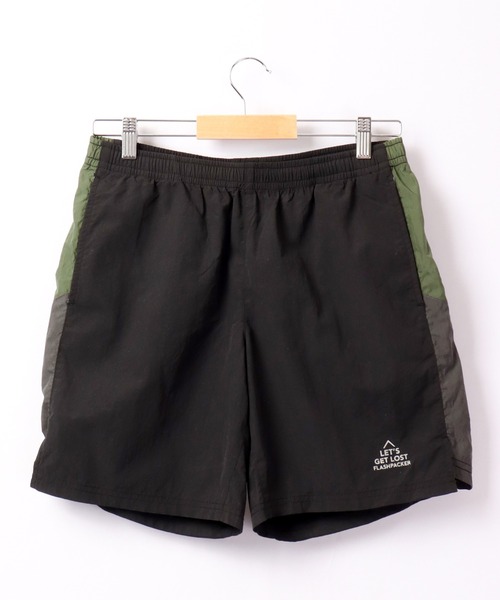 FLASH PACKER(フラッシュパッカー)の「FLASH PACKER ナイロンイージーショーツ(その他パンツ・メンズ・ブラック/ベージュ/オリーブ・XL/L/M)」の7枚目の写真