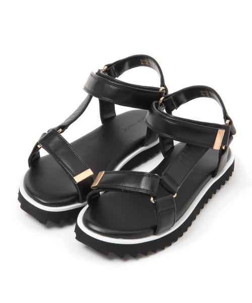 GLOBAL WORK（グローバルワーク）の「厚底スポーツサンダル/キッズ/296307（サンダル・キッズ・ブラック・22cm/19cm/20cm/21cm）」の14枚目の写真