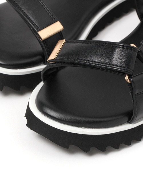 GLOBAL WORK（グローバルワーク）の「厚底スポーツサンダル/キッズ/296307（サンダル・キッズ・ブラック・22cm/19cm/20cm/21cm）」の5枚目の写真