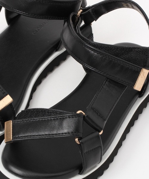 GLOBAL WORK（グローバルワーク）の「厚底スポーツサンダル/キッズ/296307（サンダル・キッズ・ブラック・22cm/19cm/20cm/21cm）」の13枚目の写真