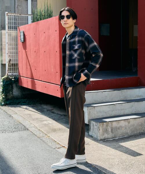 green label relaxing（グリーンレーベルリラクシング）の「＜green label relaxing＞ フロント シーム イージーパンツ -防シワ-（その他パンツ・メンズ・ブラック/ダークブラウン/ネイビー・S/M/L/XL）」の8枚目の写真