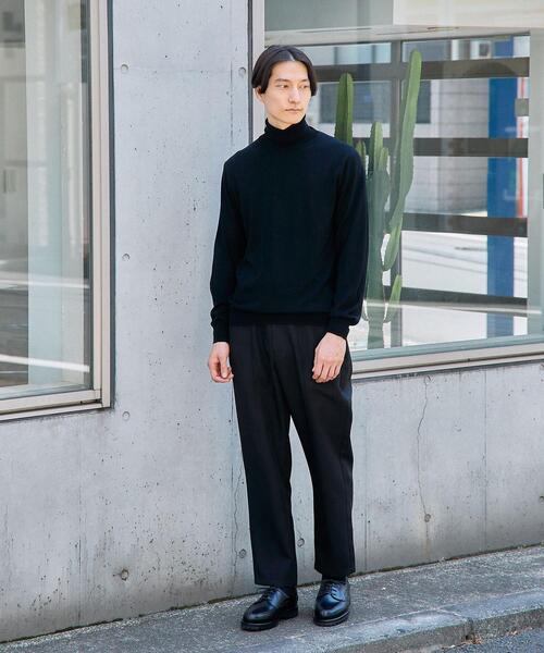 green label relaxing（グリーンレーベルリラクシング）の「＜green label relaxing＞ フロント シーム イージーパンツ -防シワ-（その他パンツ・メンズ・ブラック/ダークブラウン/ネイビー・S/M/L/XL）」の11枚目の写真