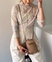 CAPRICIEUX LE'MAGE | マーブルメッシュプルオーバー(Tシャツ/カットソー)