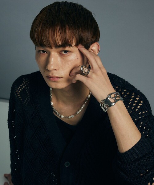 UNITED TOKYO（ユナイテッドトウキョウ）の「メルティングブレスレット（ブレスレット・メンズ・シルバー・0）」の5枚目の写真