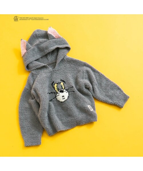 Tom&Jerry(トムアンドジェリー)の「トムとジェリー フェイスパーカー(パーカー・キッズ・ブラウン/グレー・90/100/110/120/80/130)」の17枚目の写真