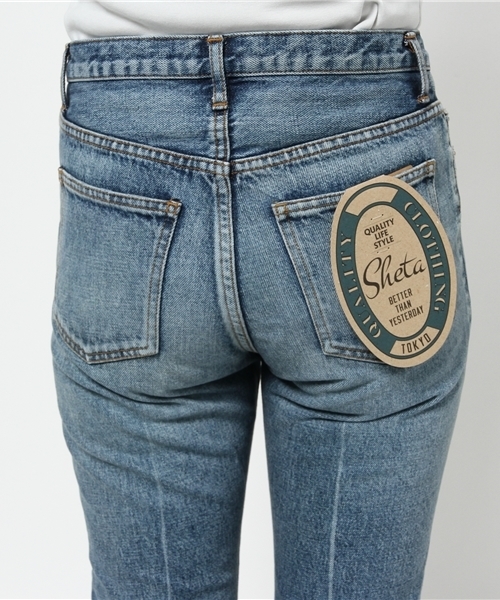 Sheta（シータ）の「ブーツカットヴィンテージデニムパンツ（デニムパンツ・レディース・ブルー・0/2/1）」の4枚目の写真