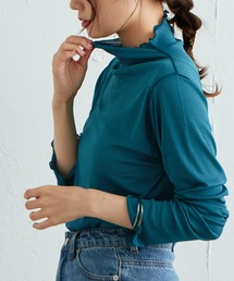 PUAL CE CIN | 【WEB限定】シアーネットハイネックプルオーバー(Tシャツ/カットソー)