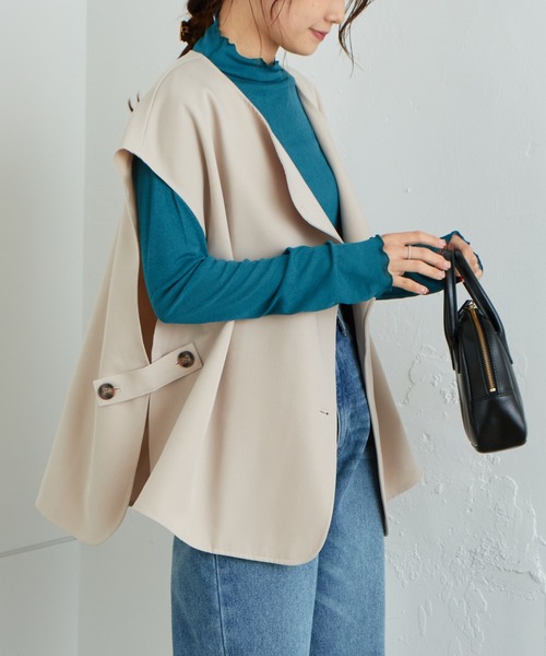 PUAL CE CIN（ピュアルセシン）の「【WEB限定】シアーネットハイネックプルオーバー（Tシャツ/カットソー・レディース・ダークブルー/オフホワイト/ブラック/ダークグリーン・FREE）」の21枚目の写真