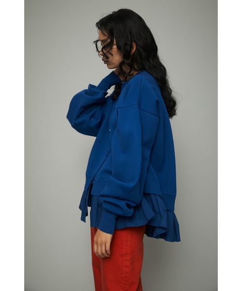 HeRIN.CYE(ヘリンドットサイ)の「Frill knit cadigan(カーディガン/ボレロ・レディース・オフホワイト/イエロー/ブルー/ブラック・FREE)」の11枚目の写真