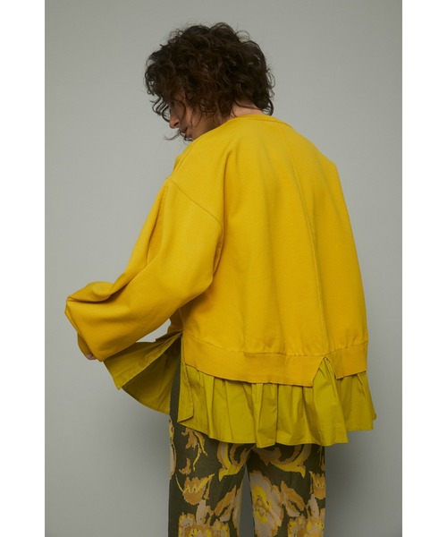HeRIN.CYE(ヘリンドットサイ)の「Frill knit cadigan(カーディガン/ボレロ・レディース・オフホワイト/イエロー/ブルー/ブラック・FREE)」の21枚目の写真
