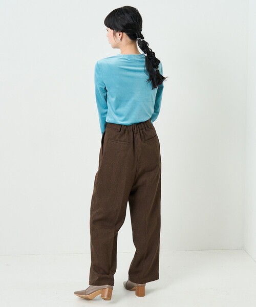 FREAK'S STORE(フリークスストア)の「カラーベロアT(Tシャツ/カットソー・レディース・ピンク/オレンジ/ブルー/グリーン・フリ-)」の11枚目の写真