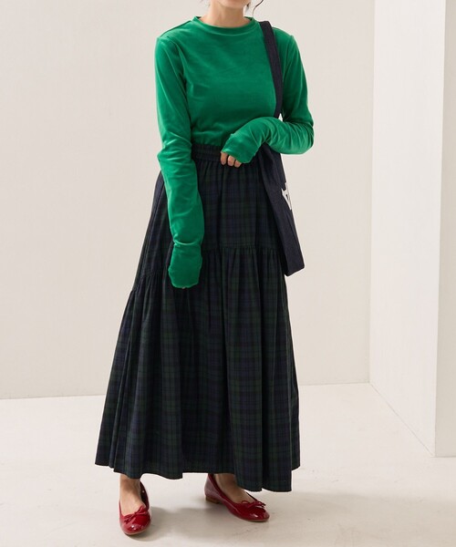 FREAK'S STORE(フリークスストア)の「カラーベロアT(Tシャツ/カットソー・レディース・ピンク/オレンジ/ブルー/グリーン・フリ-)」の21枚目の写真