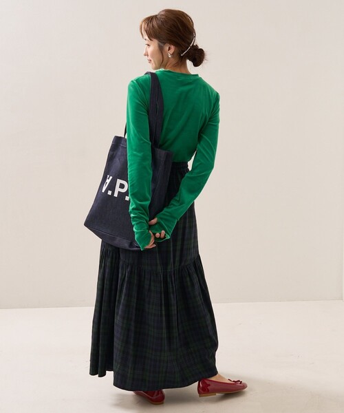 FREAK'S STORE(フリークスストア)の「カラーベロアT(Tシャツ/カットソー・レディース・ピンク/オレンジ/ブルー/グリーン・フリ-)」の12枚目の写真