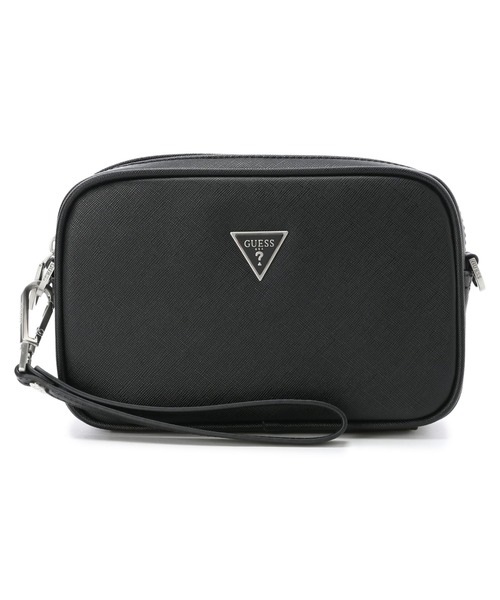 Guess(ゲス)の「CERTOSA SAFFIANO Mini Vanity Case(クラッチバッグ・メンズ・ブラック・ONE SIZE)」の3枚目の写真