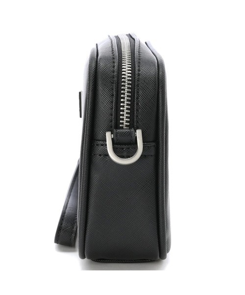 Guess(ゲス)の「CERTOSA SAFFIANO Mini Vanity Case(クラッチバッグ・メンズ・ブラック・ONE SIZE)」の5枚目の写真
