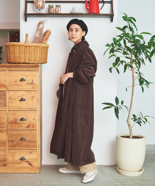 My Fav. CHILD WOMAN（マイファブチャイルドウーマン）の「ヴィンテージチノクロス　センタープレスパンツ（チノパンツ・レディース・ベージュ・38/36）」の16枚目の写真