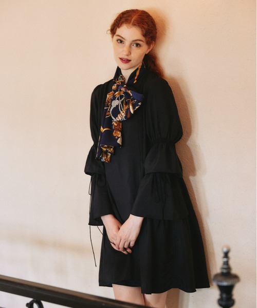 idem（イデム）の「candy sleeve tiered onepiece/キャンディ