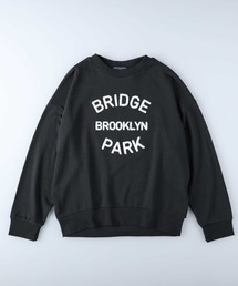 【HONEYSUCKLE ROSE】カレッジロゴクルースウェット