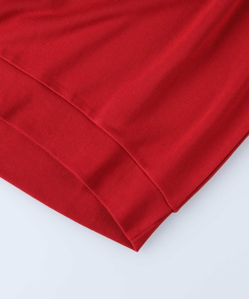 HONEYSUCKLE ROSE（ハニーサックルローズ）の「【HONEYSUCKLE ROSE】カレッジロゴクルースウェット（スウェット・レディース・ブラウン/レッド/ダークグレー/キナリ・M/L）」の13枚目の写真