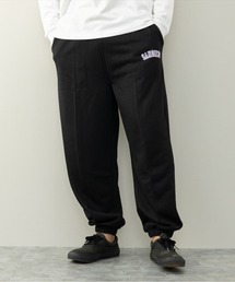 IO（イオ）（イオ）の「【裏毛ロゴプリント】ワイドスウェットパンツ（スウェットパンツ）」