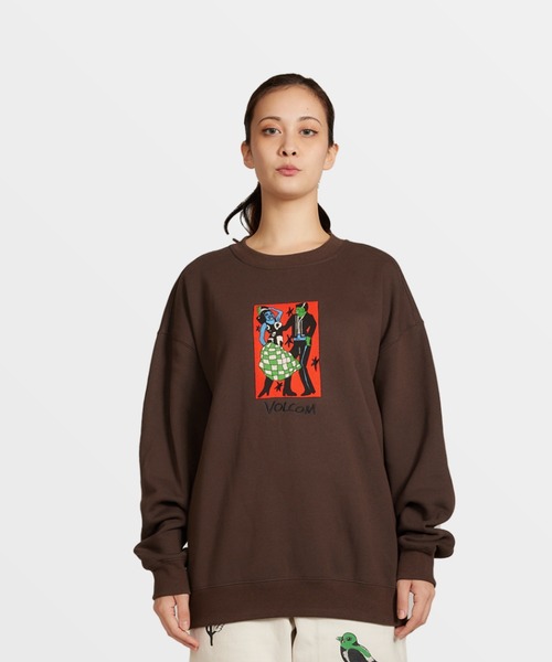 VOLCOM(ボルコム)の「【VOLCOM】FA BOB MOLLEMA CREW(スウェット・メンズ・ダークブラウン・X-LARGE/MEDIUM/SMALL/LARGE)」の10枚目の写真