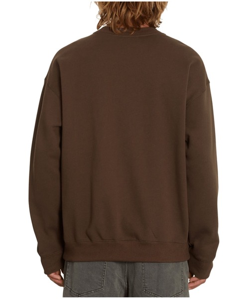 VOLCOM(ボルコム)の「【VOLCOM】FA BOB MOLLEMA CREW(スウェット・メンズ・ダークブラウン・X-LARGE/MEDIUM/SMALL/LARGE)」の4枚目の写真