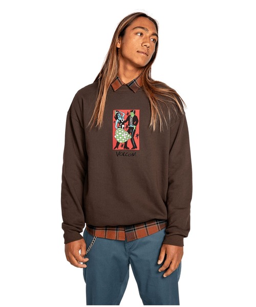 VOLCOM(ボルコム)の「【VOLCOM】FA BOB MOLLEMA CREW(スウェット・メンズ・ダークブラウン・X-LARGE/MEDIUM/SMALL/LARGE)」の16枚目の写真