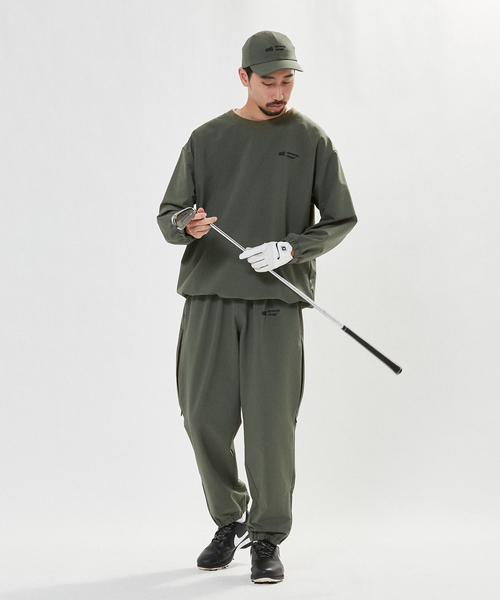 Clubhaus dynamic range 長袖ピステ　カーキ EDIFICE SELECT（エディフィスセレクト）の「【CLUBHAUS / Dynamic