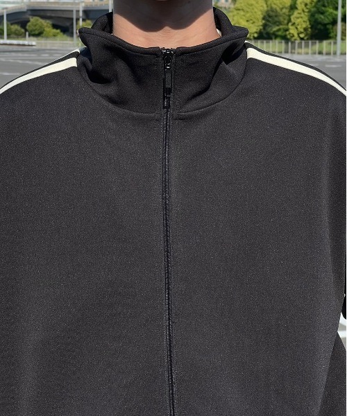 kutir（クティール）の「サイドライントラックジャケット（ブルゾン・メンズ・ブラック/ネイビー/ダークグリーン・LARGE/MEDIUM）」の11枚目の写真