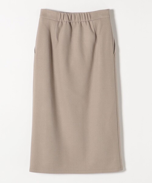 SHIPS any（シップス エニィ）の「SHIPS any: ジャージメルトン フロントボタン ストレート スカート◇（スカート・レディース・ブラック/ベージュ/イエロー・38/36）」の18枚目の写真