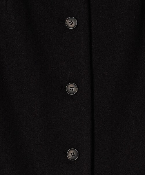 SHIPS any（シップス エニィ）の「SHIPS any: ジャージメルトン フロントボタン ストレート スカート◇（スカート・レディース・ブラック/ベージュ/イエロー・38/36）」の19枚目の写真