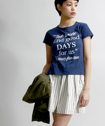 WEGO | WEGO/ストライプフレアスカート(スカート)