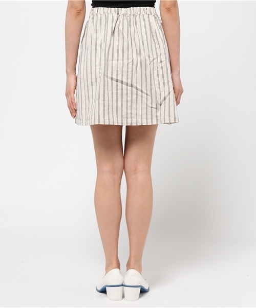 WEGO（ウィゴー）の「WEGO/ストライプフレアスカート（スカート・レディース・ホワイト/ブルー・FREE）」の8枚目の写真