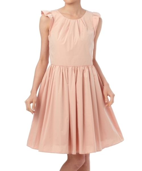 Rubyrivet(ルビーリベット)の「フレンチタフタワンピース(ワンピース・レディース・ピンク/ブラック・36/38)」の1枚目の写真